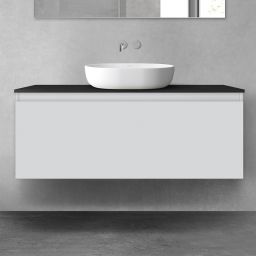 Oltens Vernal szafka 120 cm podumywalkowa wisząca szary mat 60016700