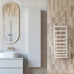 Oltens Vernal szafka 160 cm boczna wisząca szary mat 61000700