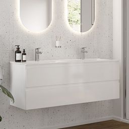 Oltens Vernal umywalka 120x46 cm prostokątna meblowa biała 41209000
