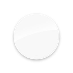 Oltens Nordlis lustro 100x100 cm okrągłe z oświetleniem z przodu z matą grzewczą 64102000