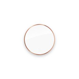 Oltens Nordlis lustro 60 cm okrągłe z oświetleniem z oświetleniem od tyłu z matą grzewczą miedź szczotkowana 64108610