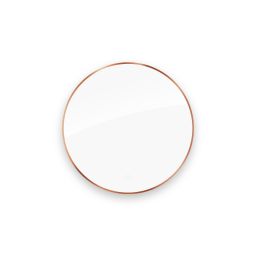 Oltens Nordlis lustro 80 cm okrągłe z oświetleniem z oświetleniem od tyłu z matą grzewczą miedź szczotkowana 64109610