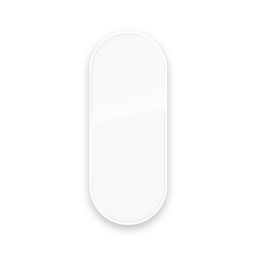 Oltens Nordlis lustro 50x120 cm owalne z oświetleniem od tyłu z matą grzewczą 64114000