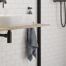 Oltens Gulfoss haczyk na ręcznik grafit 80001400