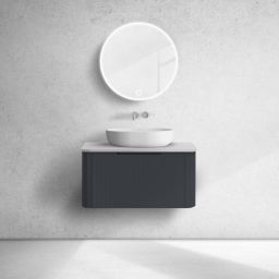 Oltens Hamnes szafka podumywalkowa 80 cm czarny mat 60023300