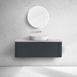 Oltens Hamnes szafka podumywalkowa 120 cm czarny mat 60025300