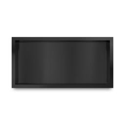 Oltens Grotta półka wnękowa 60 cm czarna 97001300