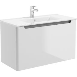 Oltens Jog umywalka 81x39 cm prostokątna meblowa biała 41204000