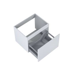 Oltens Vernal szafka 60 cm podumywalkowa wisząca szary mat 60013700