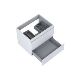 Oltens Vernal szafka 60 cm podumywalkowa wisząca szary mat 60000700