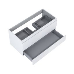 Oltens Vernal szafka 100 cm podumywalkowa wisząca biały połysk 60004000