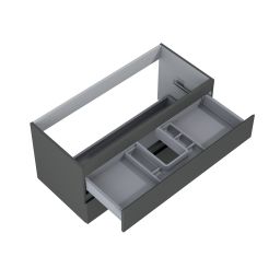 Oltens Vernal szafka 100 cm podumywalkowa wisząca grafit mat 60002400