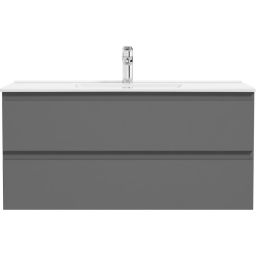 Oltens Vernal szafka 100 cm podumywalkowa wisząca grafit mat 60002400