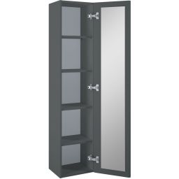 Oltens Vernal szafka 160 cm boczna wisząca grafit mat 61000400