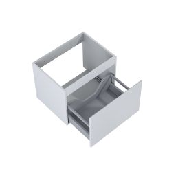 Oltens Vernal szafka 60 cm podumywalkowa wisząca szary mat 60013700