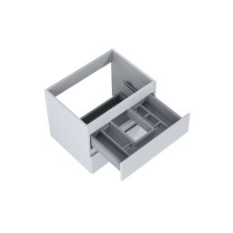 Oltens Vernal szafka 80 cm podumywalkowa wisząca szary mat 60001700