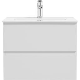 Oltens Vernal szafka 60 cm podumywalkowa wisząca biały połysk 60002000