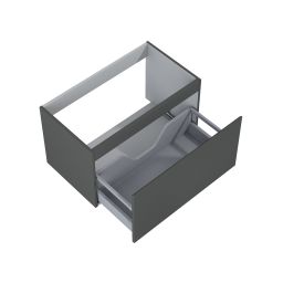 Oltens Vernal szafka 80 cm podumywalkowa wisząca grafit mat 60014400