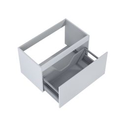 Oltens Vernal szafka 80 cm podumywalkowa wisząca szary mat 60014700