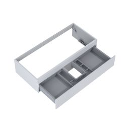 Oltens Vernal szafka 100 cm podumywalkowa wisząca szary mat 60011700