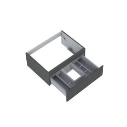 Oltens Vernal szafka 60 cm podumywalkowa wisząca grafit mat 60009400