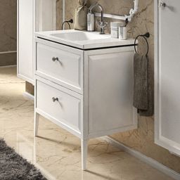 Oristo Montebianco szafka 120 cm podumywalkowa wisząca biały mat OR47-SD2S-120-2