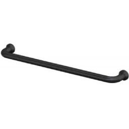 Oristo Geo uchwyt na ręczniki 21 cm czarny mat KI01-A-U-21-8-V3