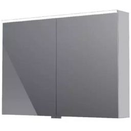 Oristo Geo szafka 100 cm boczna wisząca chrom KI01-SGL2D-100-99