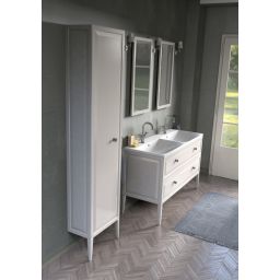 Oristo Montebianco lustro 80x40 cm rama piaskowy mat OR47-L-RAOO-40-10