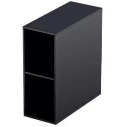 Oristo Uni półka 20 cm czarna OR00-PO-20-8