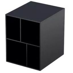 Oristo Uni półka 40 cm czarna OR00-PO-40-8