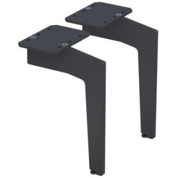 Oristo Uni nogi 2 szt do szafki 23 cm czarny mat OR00-A-NO-23-8