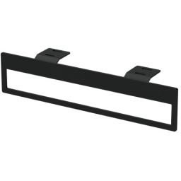 Oristo Uni reling 45 cm do blatu czarny mat OR00-A-RE-45-8