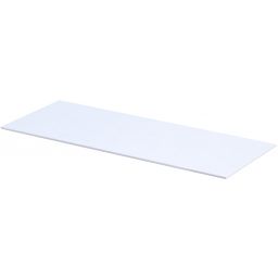 Oristo Uni blat 120 cm naszafkowy biały połysk OR00-BU-120-1