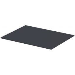 Oristo Uni blat 60 cm naszafkowy czarny mat OR00-BU-60-8