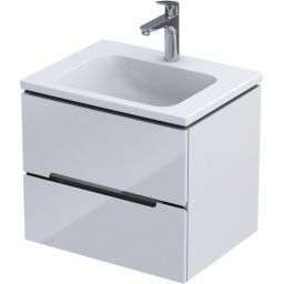 Oristo Silver Uni szafka 60 cm podumywalkowa wisząca biały połysk OR33-SD2S-60-1-V3