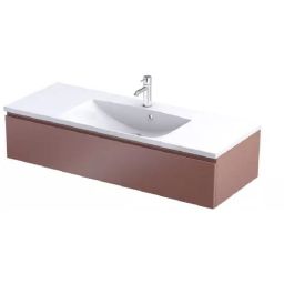 Oristo Brylant szafka 120 cm podumywalkowa wisząca czerwony mat OR36-SD1S-120-19