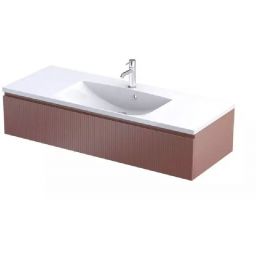 Oristo Brylant szafka 120 cm podumywalkowa wisząca czerwony mat OR36-SD1S-120-19R