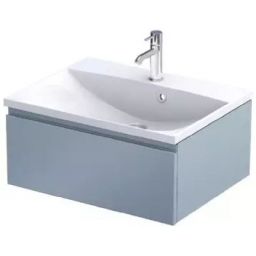 Oristo Brylant szafka 60 cm podumywalkowa wisząca niebieski mat OR36-SD1S-60-16