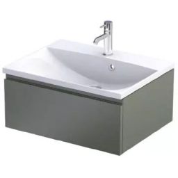 Oristo Brylant szafka 60 cm podumywalkowa wisząca zielony mat OR36-SD1S-60-17