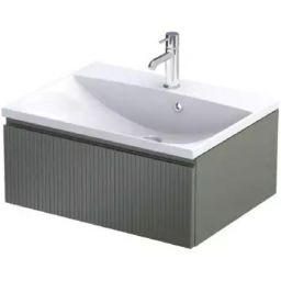 Oristo Brylant szafka 60 cm podumywalkowa wisząca zielony mat OR36-SD1S-60-17R