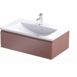 Oristo Brylant szafka 80 cm podumywalkowa wisząca czerwony mat OR36-SD1S-80-19