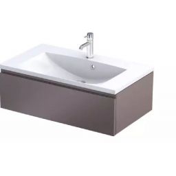 Oristo Brylant szafka 80 cm podumywalkowa wisząca beżowy mat OR36-SD1S-80-21