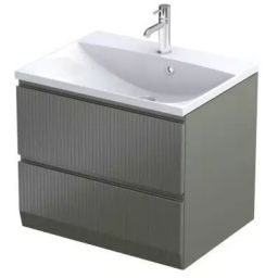 Oristo Brylant szafka 59,6x45,5x50 cm podumywalkowa wisząca oliwkowa OR36-SD2S-60-17R