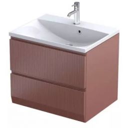 Oristo Brylant szafka 59,6x45,5x50 cm podumywalkowa wisząca ceglana OR36-SD2S-60-19R