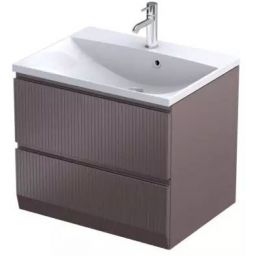 Oristo Brylant szafka 59,6x45,5x50 cm podumywalkowa wisząca mokka OR36-SD2S-60-21R