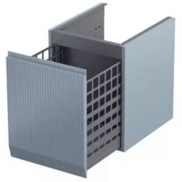 Oristo Brylant szafka 40x45,5x50 cm boczna wisząca szara OR36-SN1S-40-16R