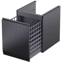 Oristo Brylant szafka 40x45,5x50 cm boczna wisząca czarna OR36-SN1S-40-8R