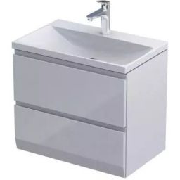 Oristo Brylant C szafka 59,6 cm podumywalkowa wisząca biała OR36C-SD2S-60-1