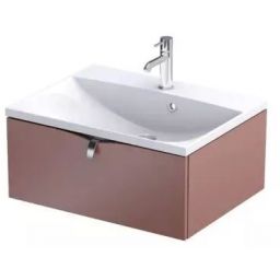 Oristo Siena szafka 59,6x45,5x25 cm podumywalkowa wisząca ceglana mat OR45-SD1S-60-19